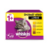 WHISKAS hydinový výber kura morka hydina kačka v šťave 12 x 85 g