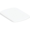 GEBERIT Selnova Square WC sedadlo s poklopom, úzky dizajn, z Duroplastu, biela, 500.338.01.1
