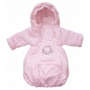 Detský spací vak - Baby spacák lolo 62 ružová (Sleepet single -kus zimný spacák 56/62)