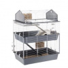 Ferplast BARN 100 Double pro hlodavce 95 x 57 x 121cm šedá FP
