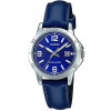 Casio LTP-V004L-2B dámska modrá kožená