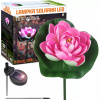 Interlook FLD-39-RUŽOVÁ | LED záhradná solárna lampa Water Lily, Lotus | 70 cm, 600 mAh