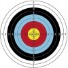 Archer Aim 60 terče na streľbu 10 ks balenie 1 sada - 1 sada