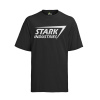 Hattree Marvel Iron Man Tony Stark Industries Logo spoločnosti hovorí darček Pánske organické tričko