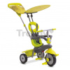 Trojkolka s taškou Vanilla Green SmarTrike s vysokou opierkou a 3-bodový bezpečnostný pás od 10 mes