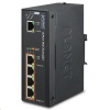 Planet IPOE-E174 PoE extender + switch, IEEE802.3at, 4 + 1x 1000Base-T, DIN, IP30, 60W IPOE-E174