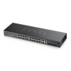 Zyxel GS1920-24V2 28-port Gigabit WebManaged Switch, 24x gigabit RJ45, 4x gigabit RJ45/SFP, fanless GS1920-24V2-EU0101F