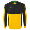 ERIMA mikina SIX WINGS žltá čierna Veľkosť: 2XL