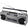 soundmaster SRR80TI Retro kazetový magnetofón s rádiom, DAB+, FM, kazeta, DAB+, UKW, Bluetooth, AUX; SRR80TI