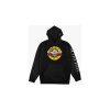 DGK mikina - Never Hooded Fleece Black (BLACK) veľkosť: M