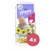 4x BELLA HAPPY Plienky jednorazové 4+ Maxi+ (9-20 kg) 44 ks VP-F173662
