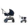 CYBEX e-Gazelle S + Gazelle S Cot S Set ocean blue 2025