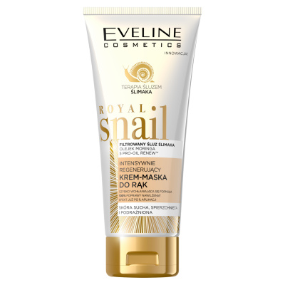 Eveline Cosmetics Royal Snail intenzívne regeneračný krém-maska na ruky, 100 ml