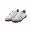 Botas Magic White - Pánske kožené tenisky / botasky biele 43 EU