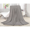 Fleecová deka Lara 220x240 cm, šedo-strieborná
