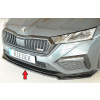 Rieger lipa pod predný nárazník pro Škoda Octavia RS NX combi, 07/20-, plast ABS lakovaný do čiernej lesklej farby