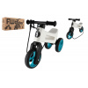 Odrážadlo FUNNY WHEELS Rider SuperSport biele/tyrkysové 2v1, v krabici