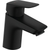 Hansgrohe Logis - Umývadlová batéria 70 s odtokovou súpravou Push-Open, čierna matná 71077670