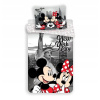 Jerry Fabrics Obliečky Mickey a Minnie v New Yorku 02 Polyester 140x200 70x90