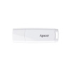Apacer USB flash disk, USB 2.0, 64GB, AH336, biely, AP64GAH336W-1, USB A, s krytkou