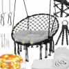 Závesné hojdacie kreslo - Swing Stork zavesiť hniezdo záhradné set Koc (Swing Stork zavesiť hniezdo záhradné set Koc)