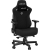 Kaiser 3 XL fabric Black ANDASEAT
