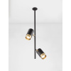 Novaluce Luster na lanku Pongo 1 R Farba: Čierna - Zlatá, Verzia: 5.9