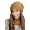 Čadičová kmea zimná čiapka horčicová farba (Čadičová kmea zimná čiapka horčicová farba)