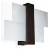 Sollux Lighting Feniks nástenná lampa 1x60 W wenge SL.0075