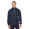 686 mikina - Mns Tioga Fleece Pullover Orion Blue Plaid (OBLU) veľkosť: L