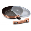 BERLINGERHAUS BERLINGERHAUS Panvica s odnímateľnou rukoväťou + veko 28 cm Rosegold Metallic Line BH-1949 (BH-1949)