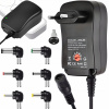 Univerzálny napájací zdroj Nastaviteľná nabíjačka 3-12 V Sieťové USB 30 W 6 koncoviek