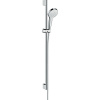 HANSGROHE Croma S sprchová súprava, ručná sprcha 1jet EcoSmart priemer 110 mm, 90 cm sprchová tyč, jazdec a sprchová hadica 160 cm, biela/chróm, 26575400