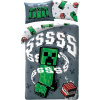 Halantex bavlna obliečky Minecraft motív Creeper 70x90 140x200