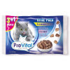 PreVital Cat kuracie teľacie v omáčke 4 x 100 g