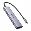 UGREEN Adaptér Hub 7v1 2x USB-C 3.2 USB-A HDMI 4K 60 Hz SD/TF 104 MB/s