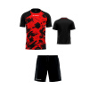 Futbalový set Givova Art, červená/ čierna Veľkosť: 3XL