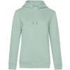 B&C Dámska mikina pre hlavu WW02Q Aqua Green XXL
