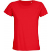 SOL´S PIONEER / Dámske tričko z bio bavlny - bright red L