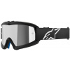 Okuliare VISION YOUTH CORP,ALPINESTARS, detské (čierna, zrkadlové strieborné p.)