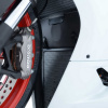 Ochranná mřížka chladiče RG Racing pro motocykly DUCATI PANIGALE, černá Červená