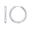 Oblíbené náušnice kruhy z chirurgické oceli