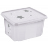 Keeeper box s vekom veľký Stars Biela II 45 l