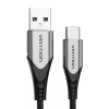 Kábel USB 2.0 A na USB-C Vention CODHD 3A, 0,5 m (sivý) 34985