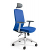 OFFICE PRO bestuhl Kancelárska stolička J2 ECO WHITE SP modrá