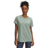 Under Armour Tech Twist Short Sleeve Womens Silica Green 8 (XS)