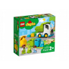 LEGO Duplo 10945 - LEGO DUPLO - Smetiarske Auto a recyklácia