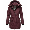 Navahoo Dámska zimná bunda s kapucňou Blizzardstorm, wine - L