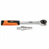 NEO tools 02-060 Kľúč s račňou 1/2,3/8, 12mm,16.8mm,22mm