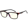 GLASSA Blue Light Blocking Glasses PCG 02, dioptrie: +3.50 červená